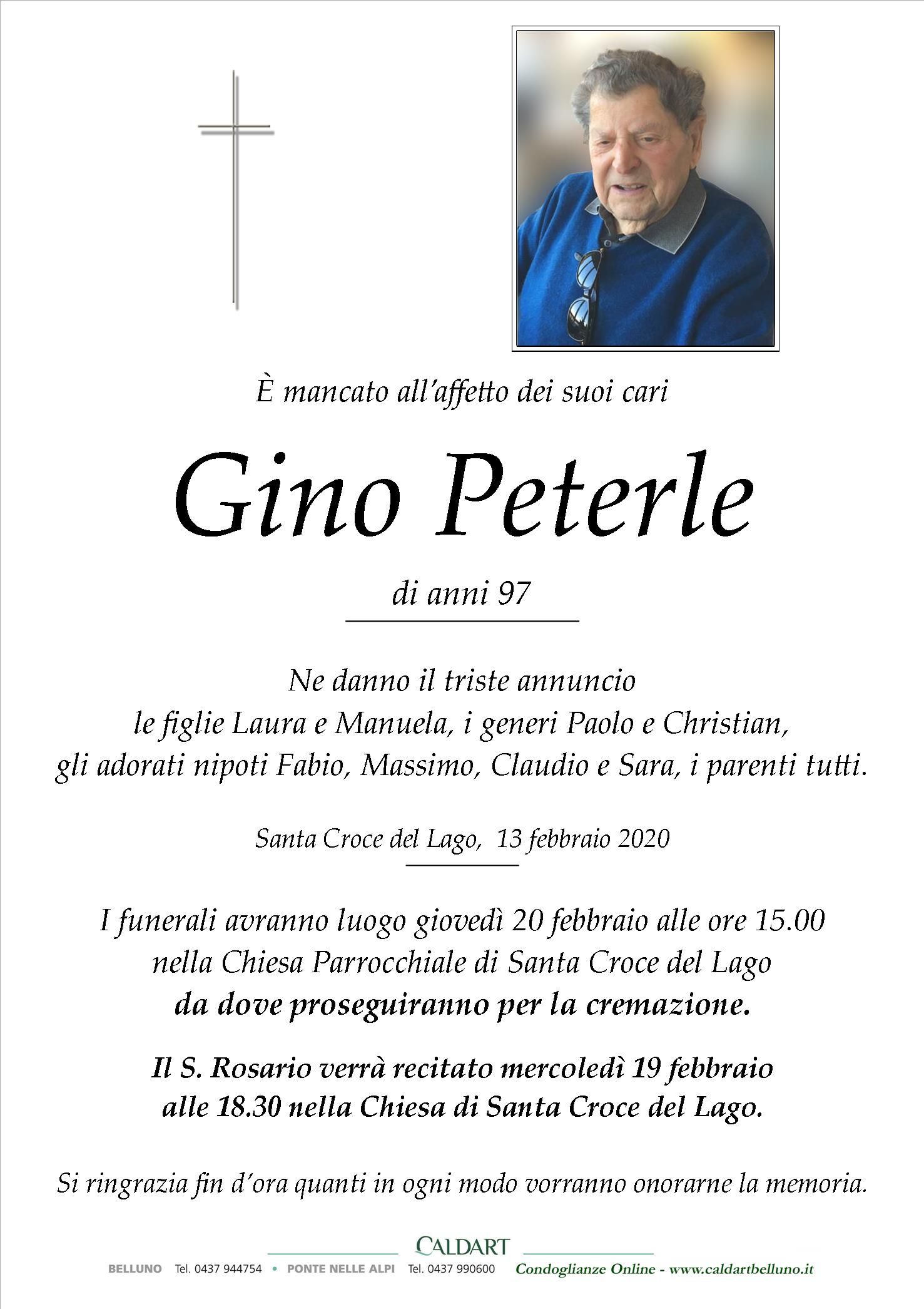 Peterle Gino
