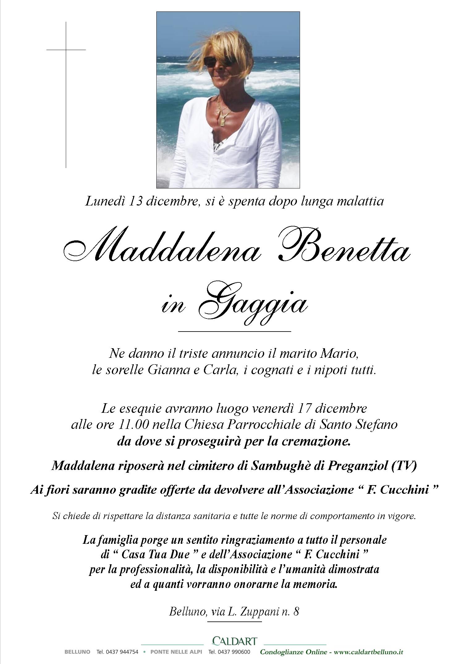 Benetta Maddalena