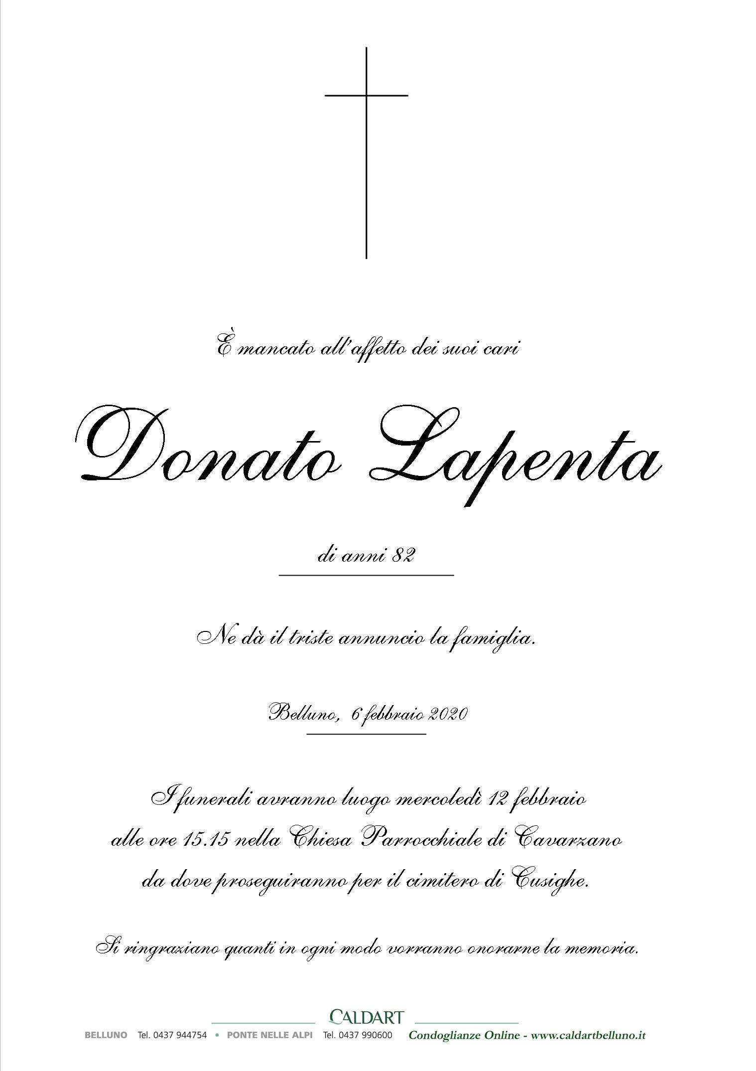 Lapenta Donato