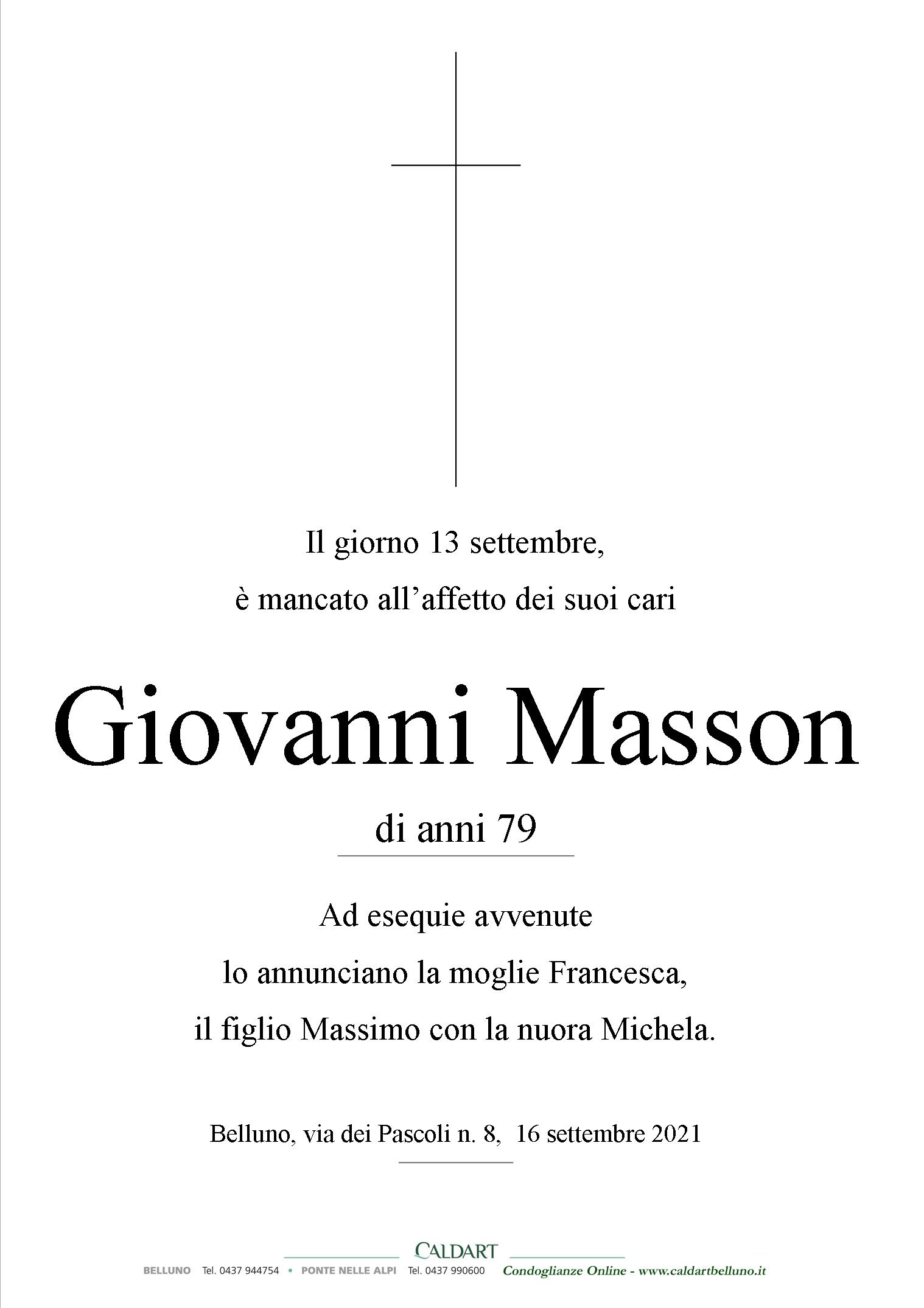 Masson Giovanni
