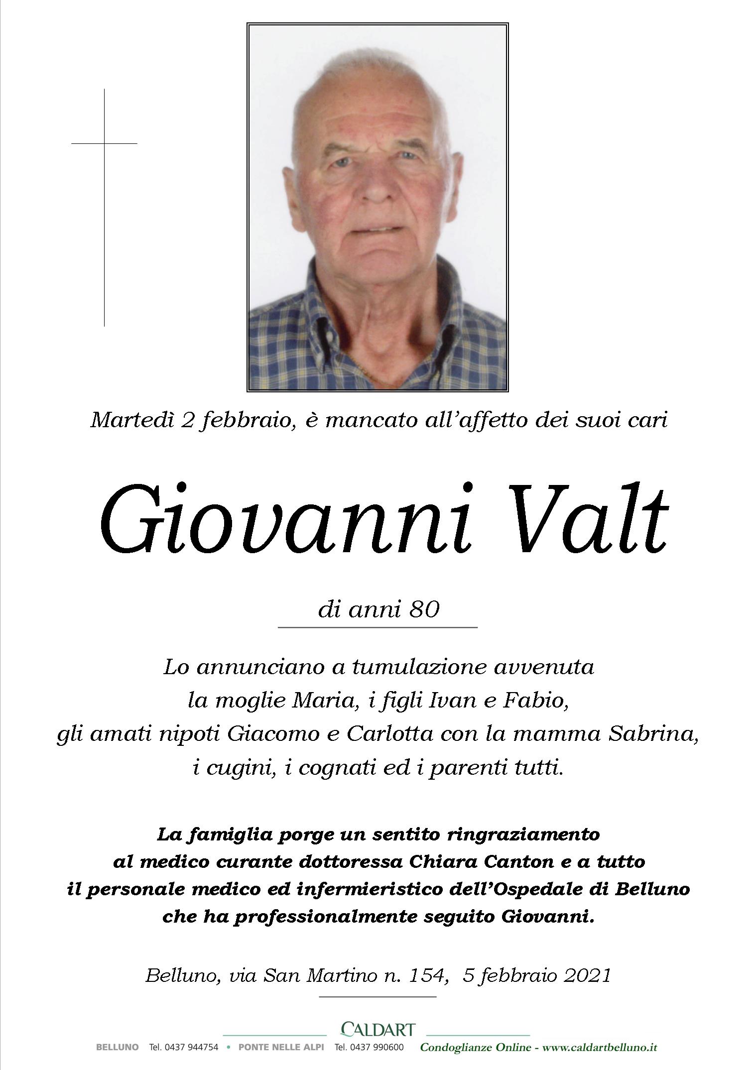 Valt Giovanni