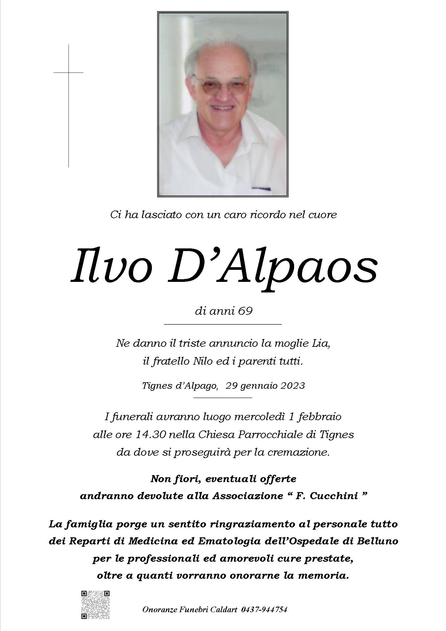 D'Alpaos Ilvo
