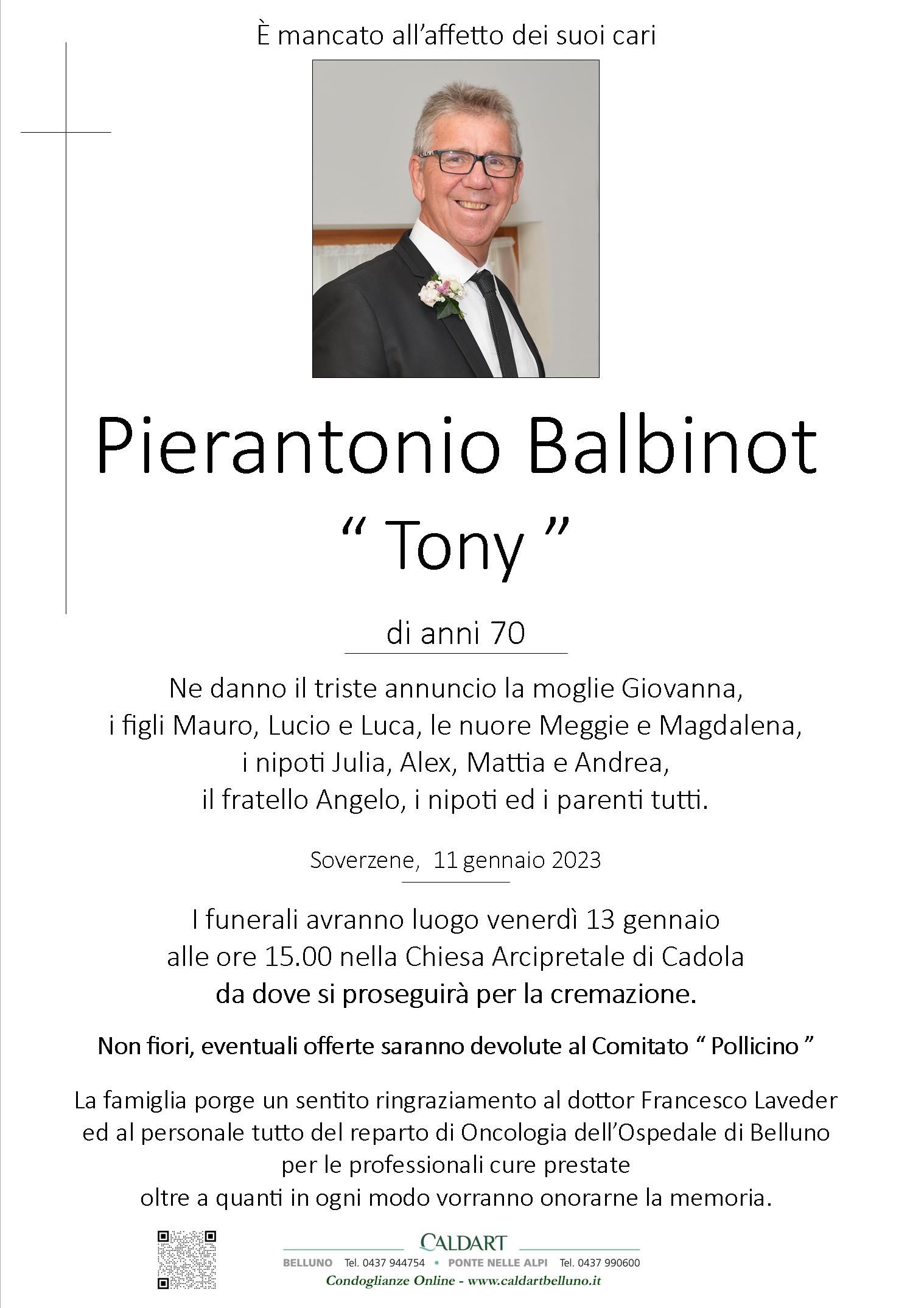 Balbinot Pierantonio