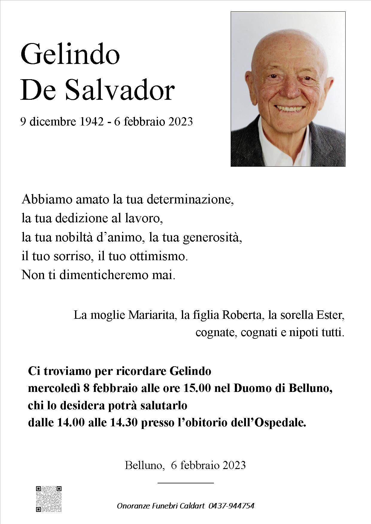 De Salvador Gelindo