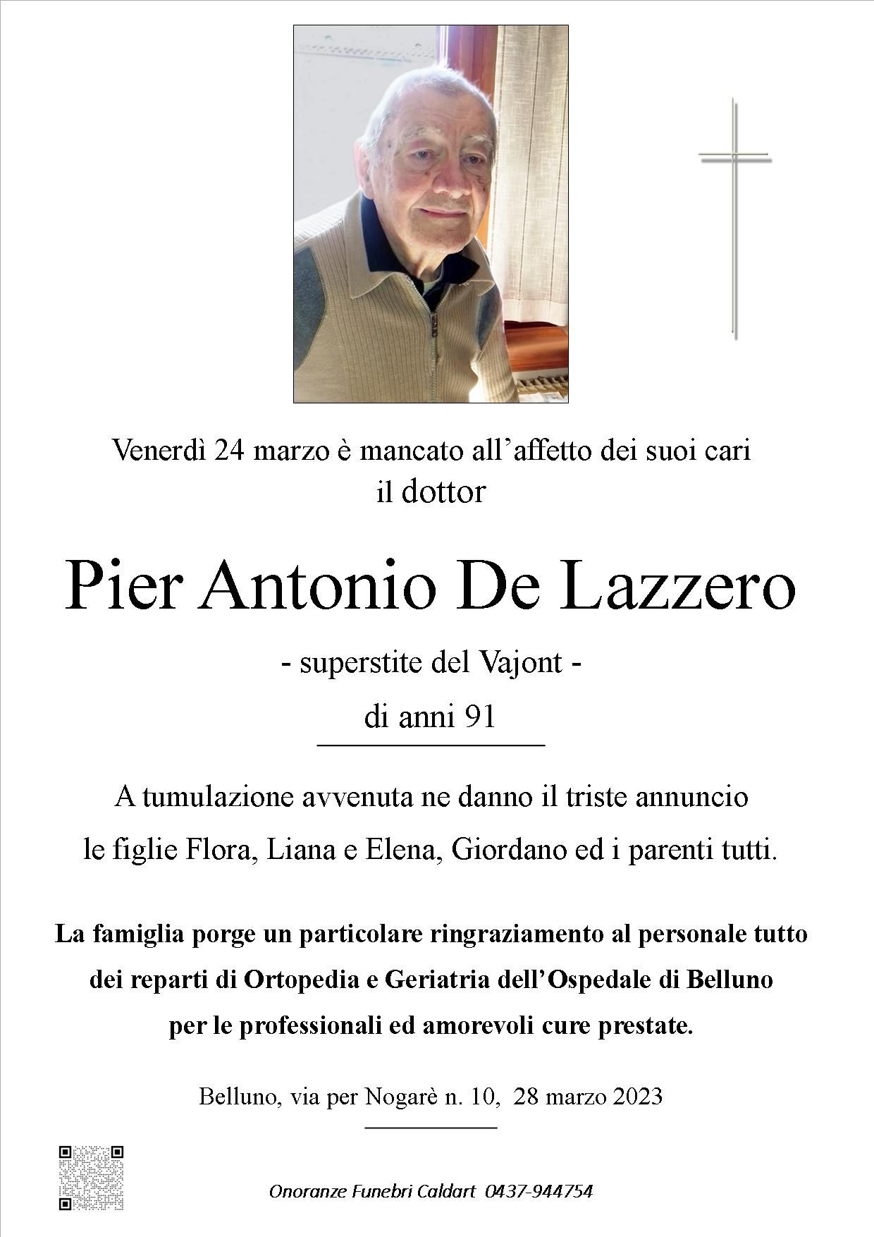 De Lazzero Pier Antonio