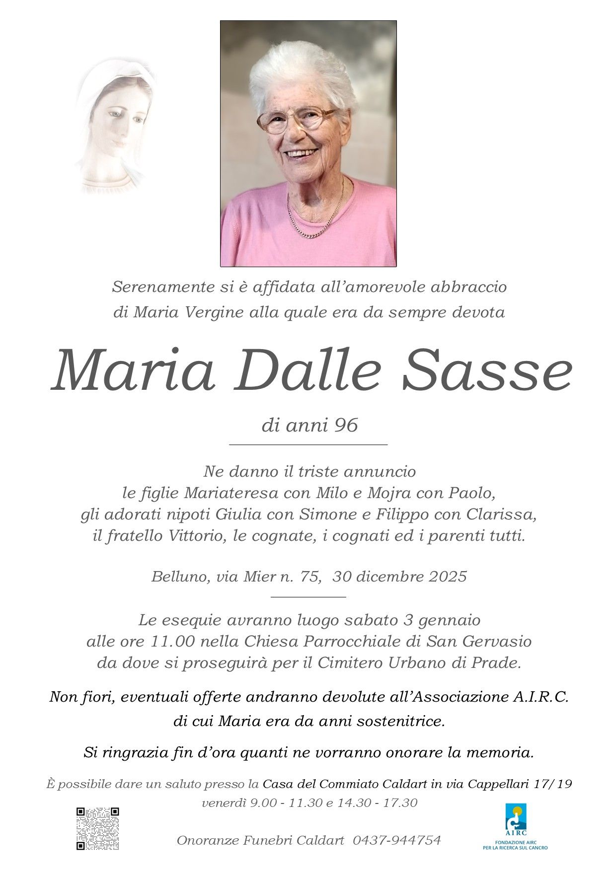 Dalle Sasse Maria