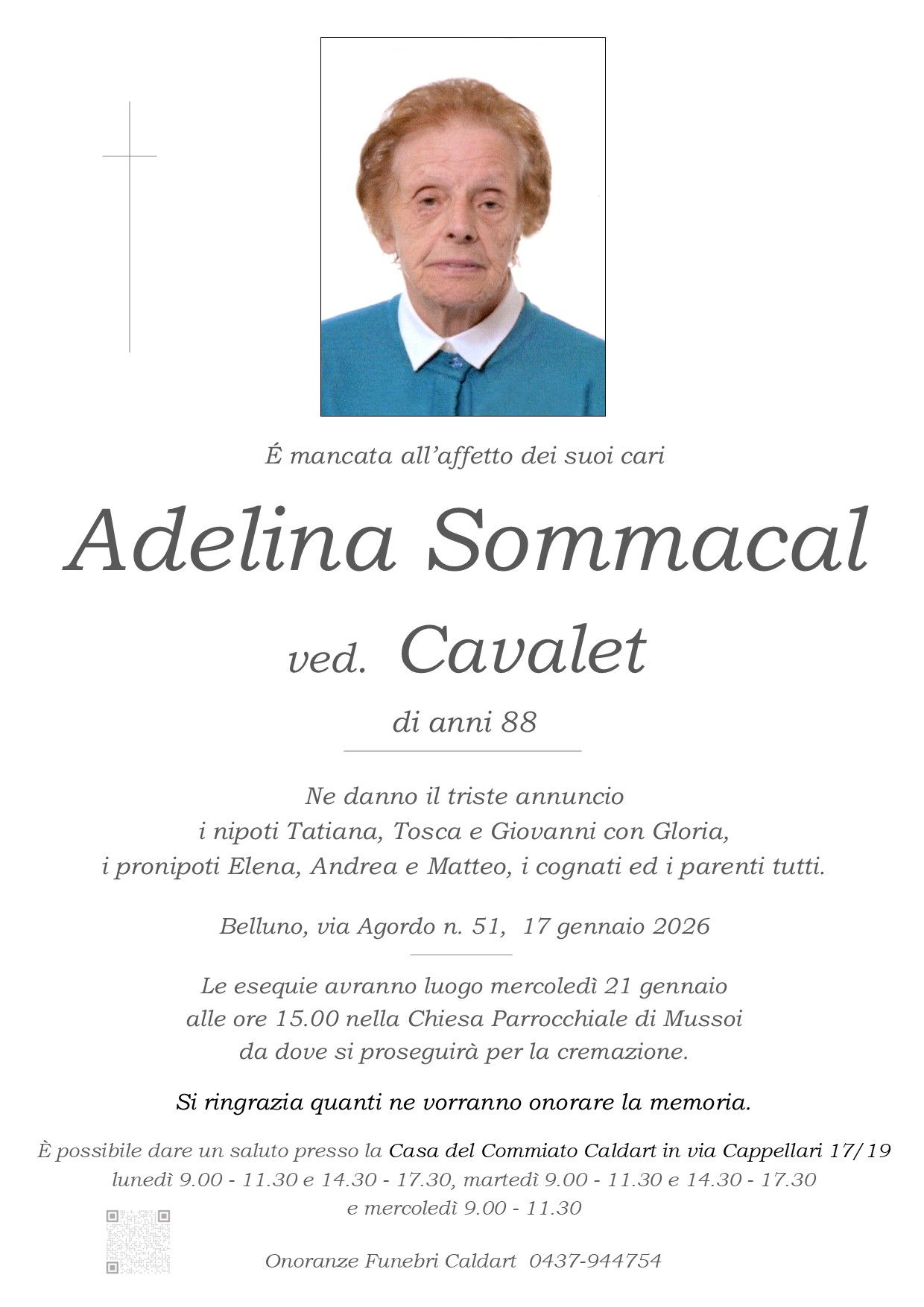 Sommacal Adelina