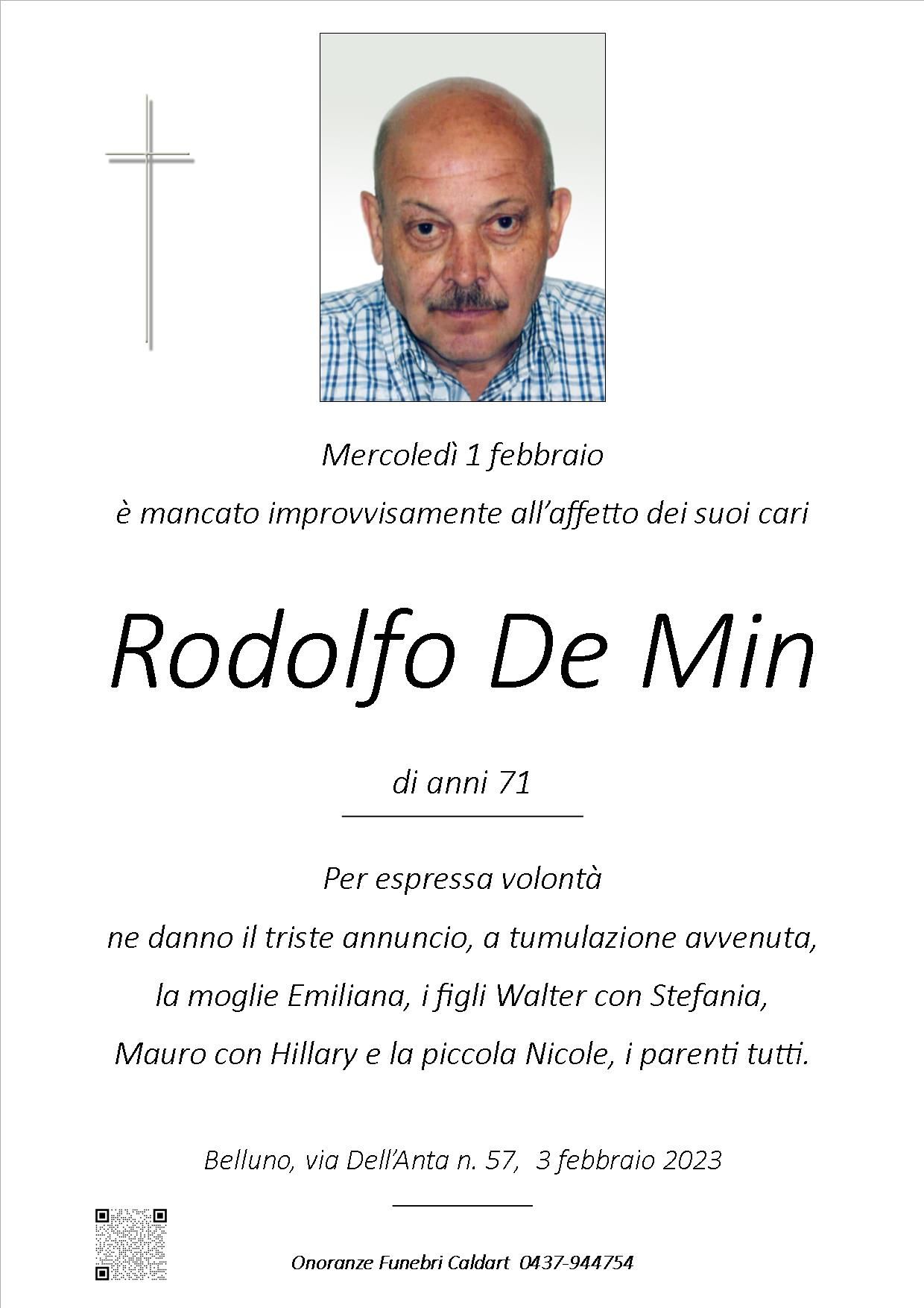 De Min Rodolfo