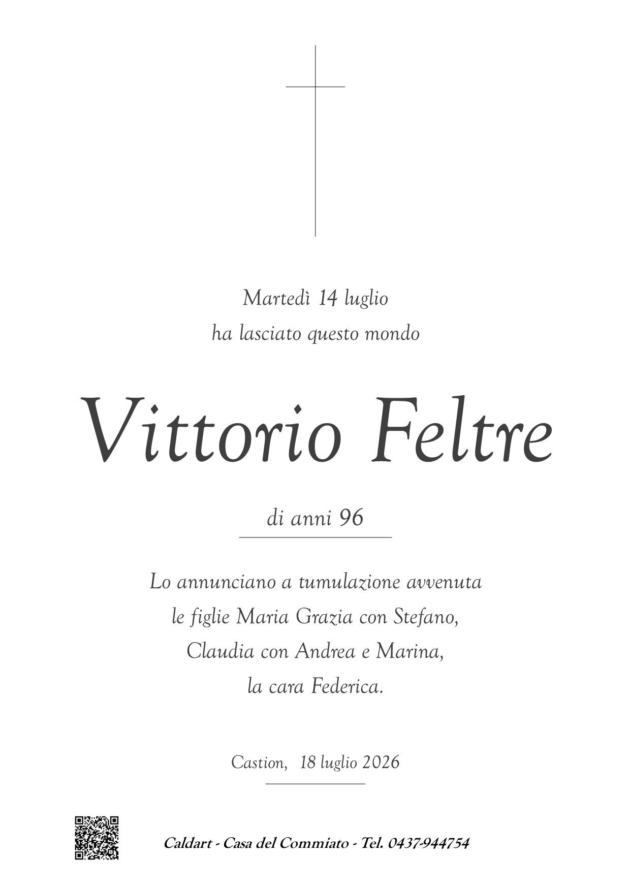 Feltre Vittorio