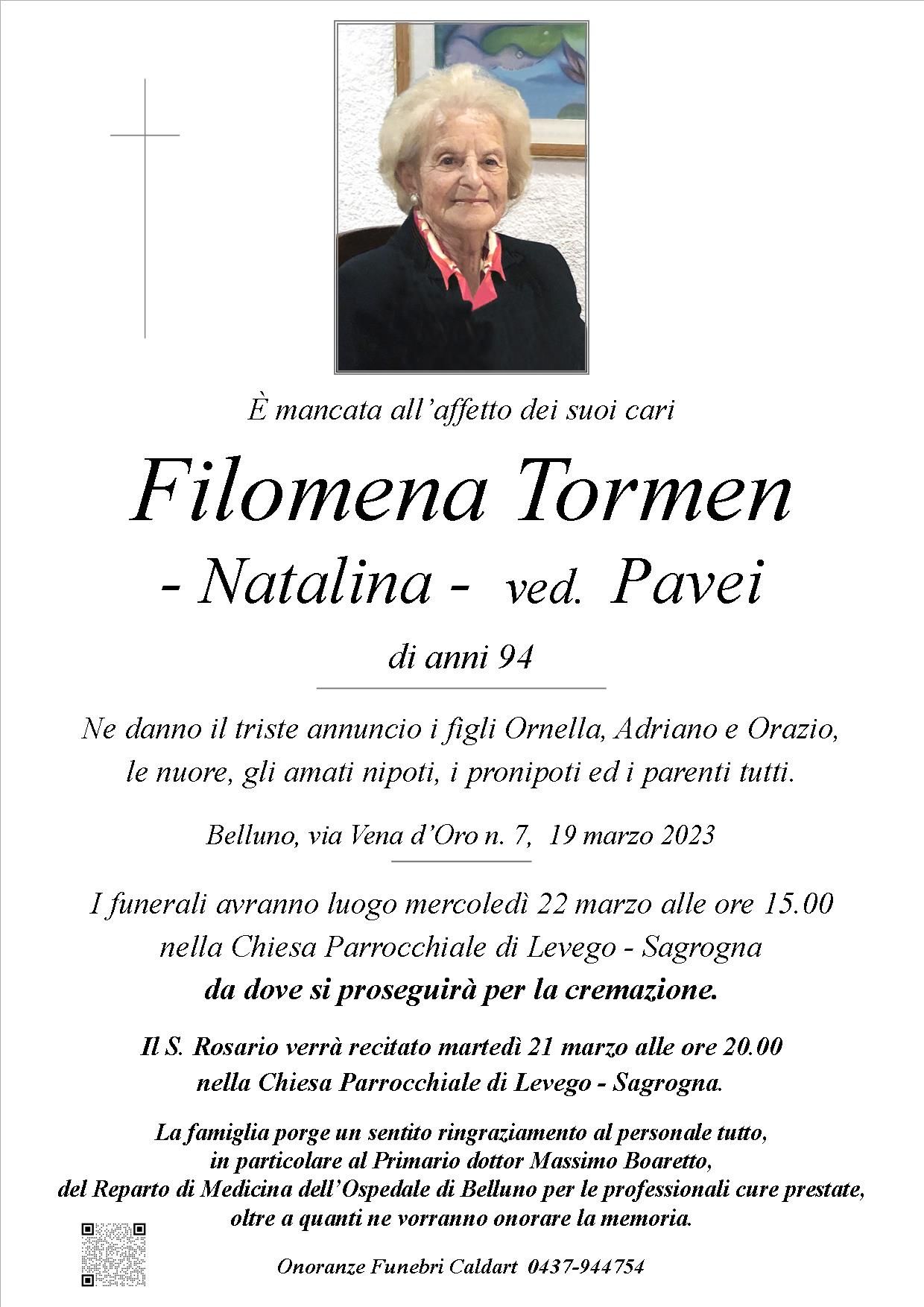 Tormen Filomena