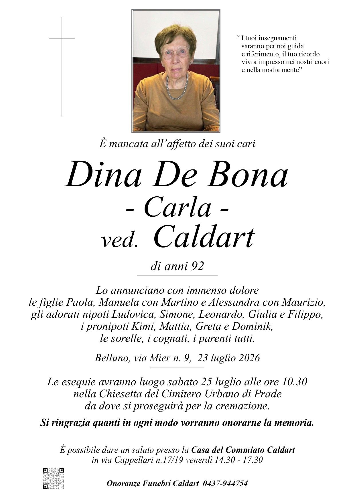 De Bona Dina